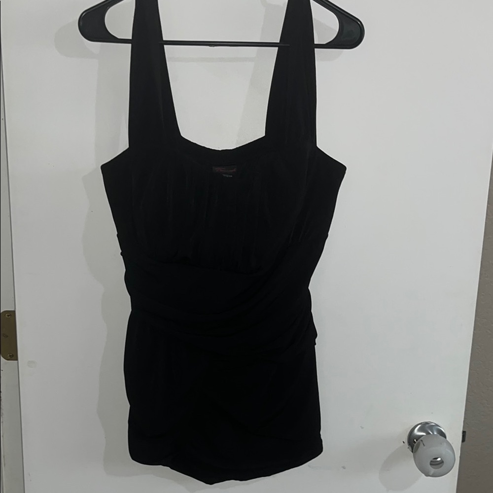 Black Sleeveless Top